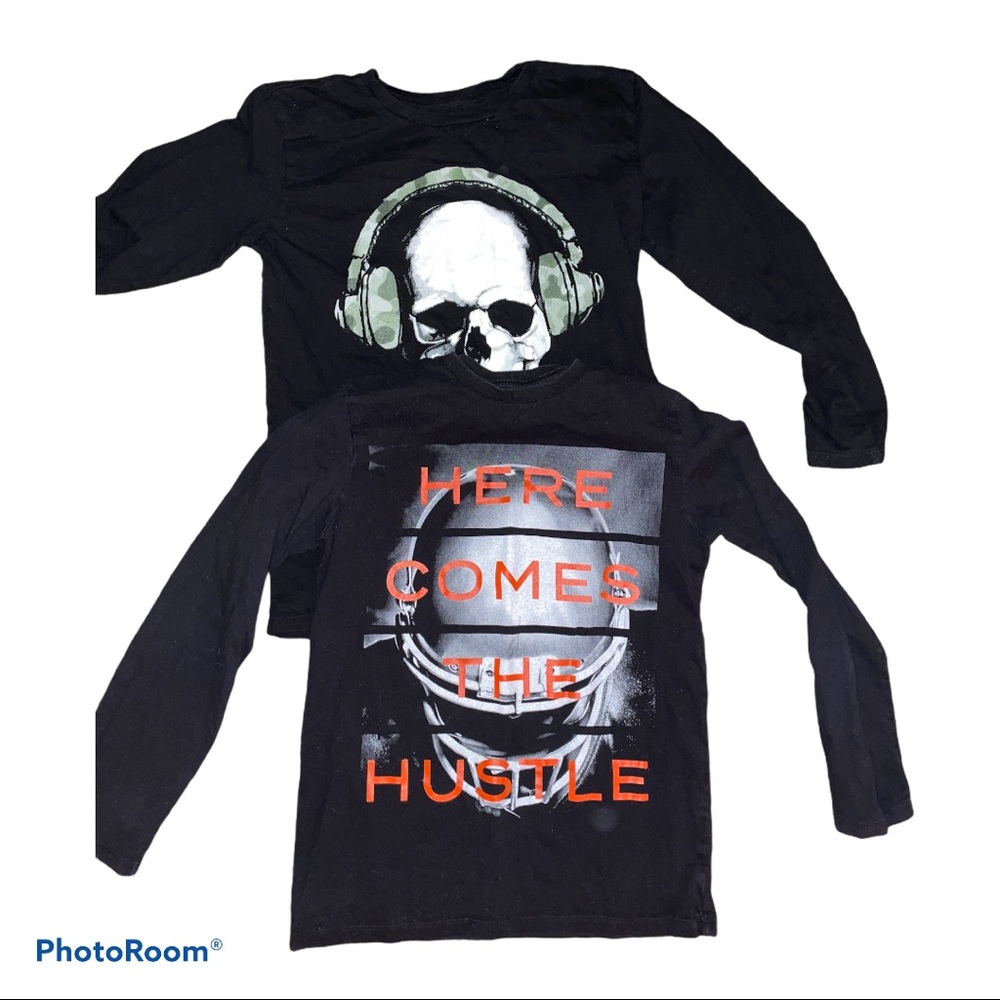 2 The Children’s Place boys long sleeve shirts